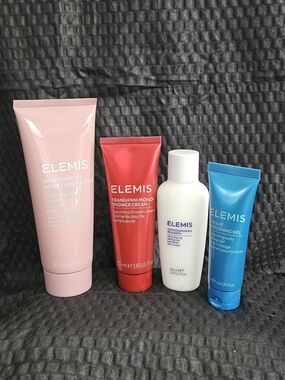 Elemis Rose & Mimosa Velvet Body Butter, Shower Cream, Milk Bath and Gel